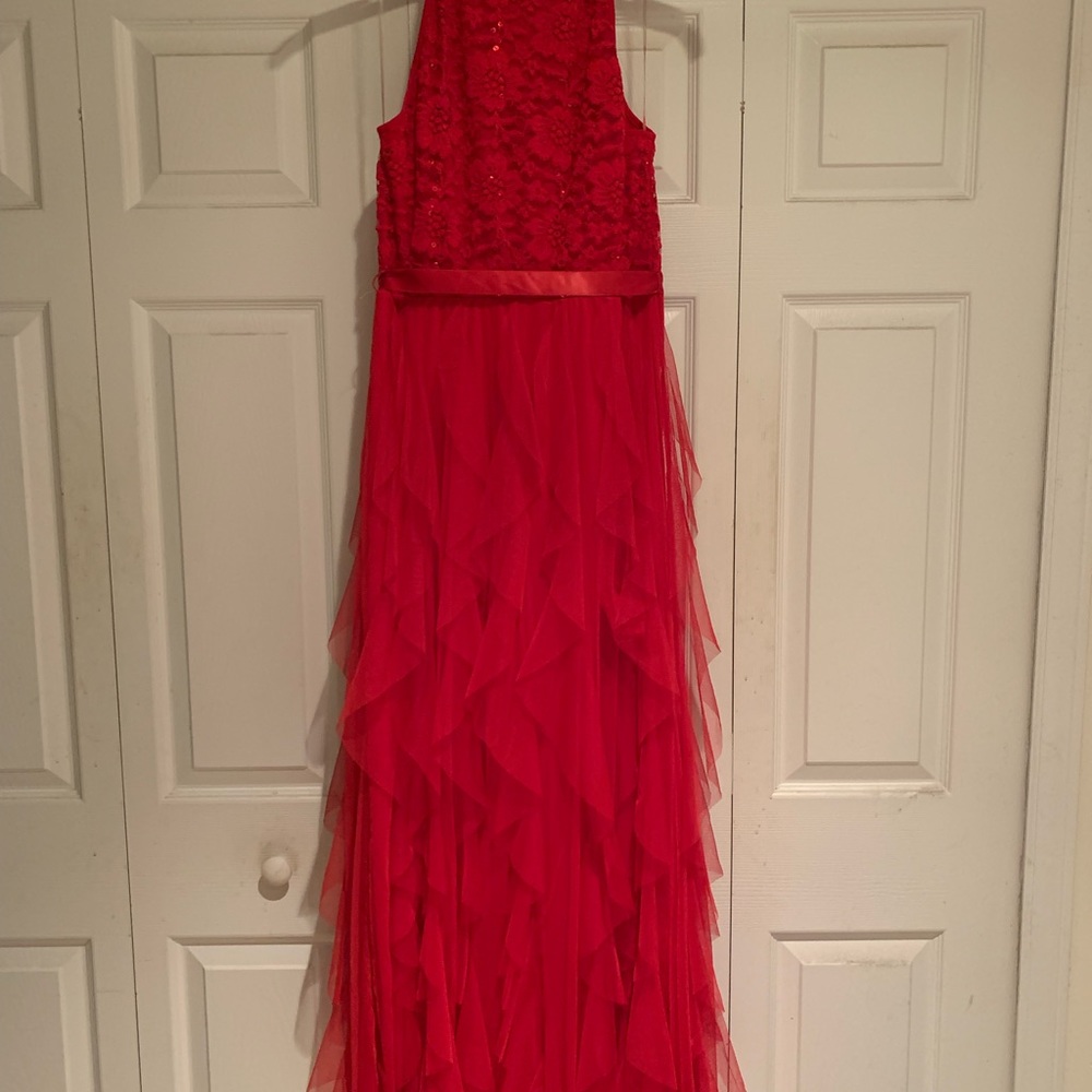 Beautiful red dress for the holidays!